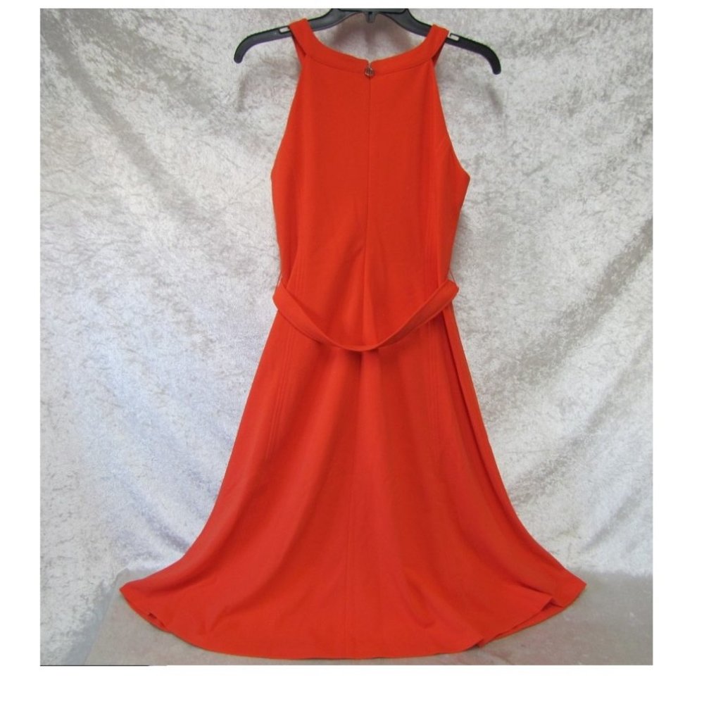Tommy Hilfiger Women's Belted Flare Dress size 10 NEW - Picture 7 of 11